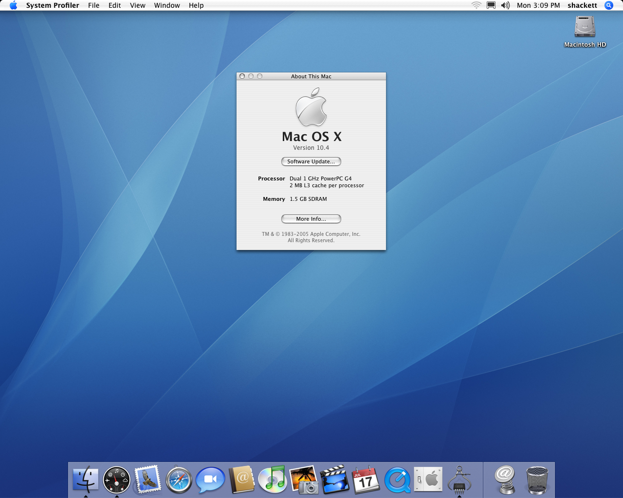 Mac OS X 10.4 (urutan macOS Tiger)
